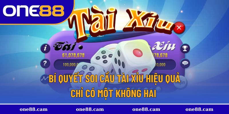 Bí quyết soi cầu tài xỉu hiệu quả